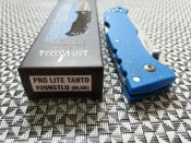 Складной нож от компании Cold Steel. Модель Pro Lite Tanto (Blue).  Оригинал.