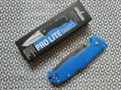 Складной нож от компании Cold Steel. Модель Pro Lite Tanto (Blue).  Оригинал.