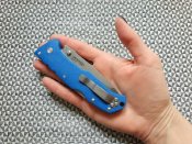 Складной нож от компании Cold Steel. Модель Pro Lite Tanto (Blue).  Оригинал.