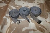 Лот 372. Полотно ремня RN Standart Grey ВВС Великобритании. Оригинал. Серое. 3 шт. в лоте