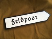 Табличка указатель Третий Рейх полевая почта Feldpost