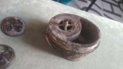 Немецкий противогаз и комплект деталей