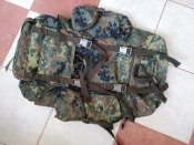 Рюкзак Bundeswehr flecktarn 65л