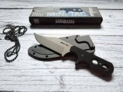 Нож с фиксированным клинком от компании Cold Steel. Модель Mini Tac® Bowie (49HCF). Оригинал.