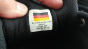 Кроссовки фирмы Adidas чёрные ,Бундес 300 мм.