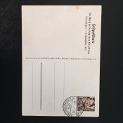 Открытка. Оригинал. 1939 Рейх.