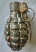 ММГ польской оборонительной гранаты О - 33