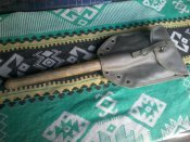 Двухсоставная военная складная лопатка армии Австри. Оригинал, с чехлом. (лот №8)