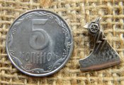 Кулон "Сокира Перуна" мала (срібло)