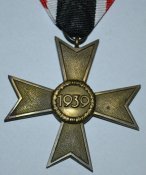 Крест За военные Заслуги без Мечей. Второго класса