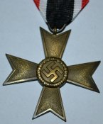 Крест За военные Заслуги без Мечей. Второго класса
