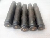 5 шт крупнокалиберных немецких гильз