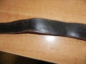 Офицерский полевой ремень Вермахта с двузубой пряжкой