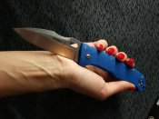 Складной нож от компании Cold Steel. Модель Pro Lite Sport (Blue). Оригинал