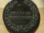 Пруссия.Медаль "За военные заслуги".1835г.Для русских и негров.