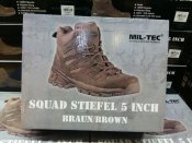 Тактичні черевики Squad Stiefel 5 Inch, Brown, 43р. Sturm Mil-Tec. Німеччина. Новий товар.