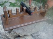 Настольная шестиместная подставка-трансформер для короткоствола...