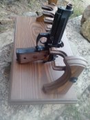 Настольная шестиместная подставка-трансформер для короткоствола...