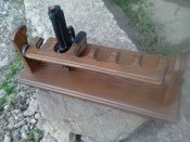 Настольная шестиместная подставка-трансформер для короткоствола...