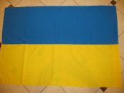 Флаг Прапор Украины. Новый. 130х90. Атлас.