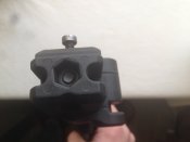 Приклад телескопический складной c аммортизатором Fab Defense для АК-47/74