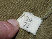 Терморубашка 2 слой Норги олива армейская Норвегия size М на 50 р. ворот на молнии.