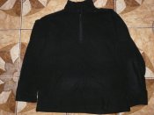 Флисовая рубашка полиция Британии, чёрная size xL/52