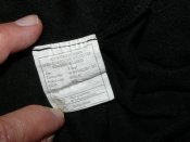 Флисовая рубашка полиция Британии, чёрная size xL/52