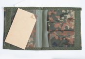 Mil-Tec чехол для маскировочных кремов с зеркалом flecktarn. Бесплатная доставка.