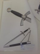 Кортик офицерский Luftwaffe, тип 1 обр.1935 г.
