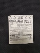 Бронеплита керамика Bristol armour склад хранение (2 шт.)