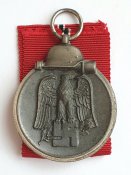 Медаль "за зимнюю компанию на востоке" клеймо 13