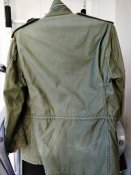 US Army M65 coat cold weather field OG-107. Контракт 1969 года. M-R