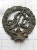Петличный знак школы подхорунжих резерва. Польша.