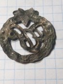Петличный знак школы подхорунжих резерва. Польша.