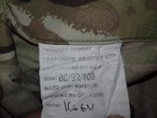 Штаны Trouser combat temperate weather MTP, р. 80\92\108.