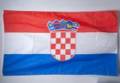 Флаг Хорватии 90 см Х 150 см БУ