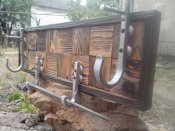 Настенная подставка для хранения ММГ винтовки/карабина и штыка.