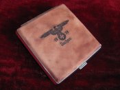 Кожаный портсигар "3. SS-Panzer-Division „Totenkopf“