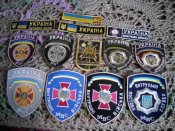 Подборка украинских шевронов (13 штук)
