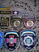Подборка украинских шевронов (13 штук)