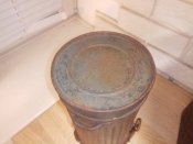 Противогазный бак короткий, в сохране