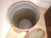 Противогазный бак короткий, в сохране