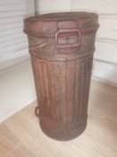 Противогазный бак короткий, в сохране