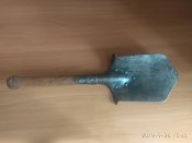Саперная лопатка Herczegh Австро-Венгрия ПМВ (склад, клеймо)