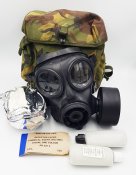Противогаз S10 (в сумке-чехле). Великобритания, оригинал.
