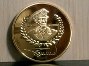 Генерал-фельдмаршал Роммель - сувенирная медаль