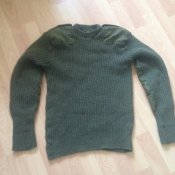 Шерстяной свитер ВС Британии, размер 100 (Jersey mans heavy olive green)