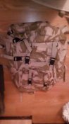 Радиорюкзак Bowman Manpack Radio Carrier (Desert DPM),  армии Великобритании