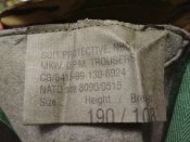 Брюки Британской био-химической защиты Suit Protective nbc MK IV DPM 190/108